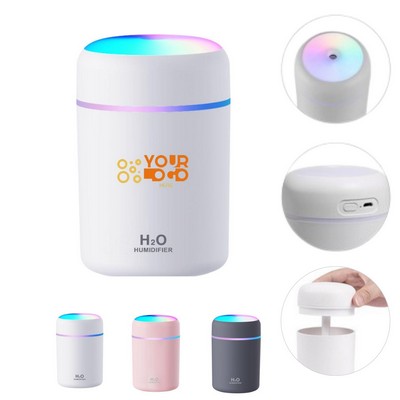 10oz USB Portable Mini Humidifier With Night Light
