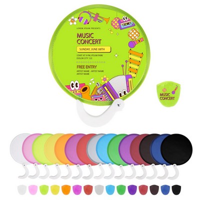 Fold Hand Fan with Handle