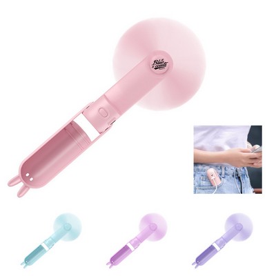 3" 1 Hand Fan with Flashlight and Power Bank