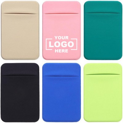 Adhesive Phone Card Holder Sleeve