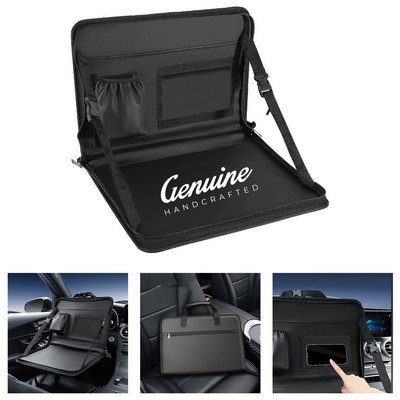 Foldable Travel Car Laptop Tray Bag