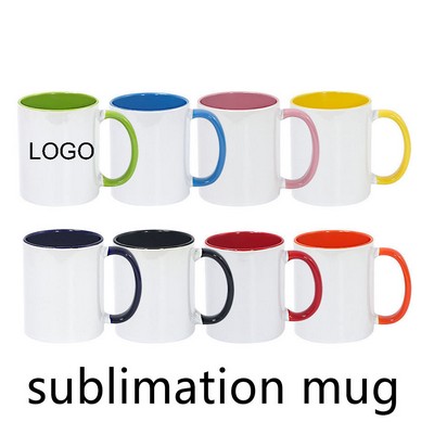 Sublimation Ceramic Inner Color Mug-11oz