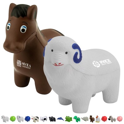 Custom Stress Reliever In Various Animal Shapes