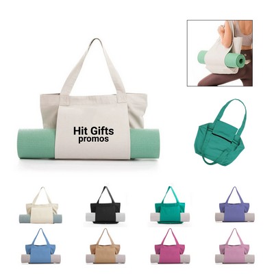 Yoga mat tote bag
