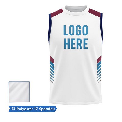 Premium Poly Spandex Performance Sleeveless T-Shirt