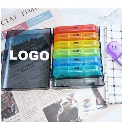 Portable Classified Pill Box