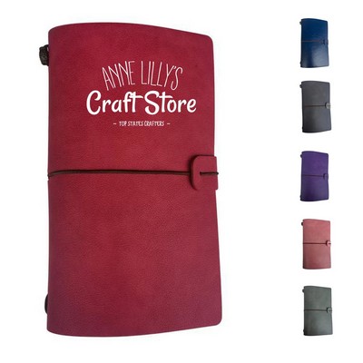 Vintage Leather Cover Diary Notebook