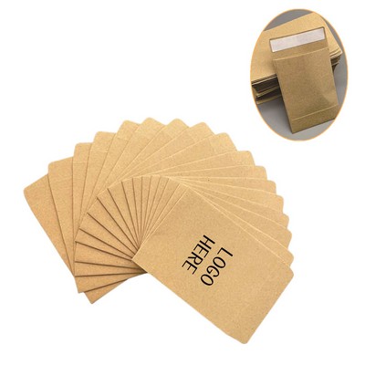 3 X 4" Minimalist Kraft Paper Envelop