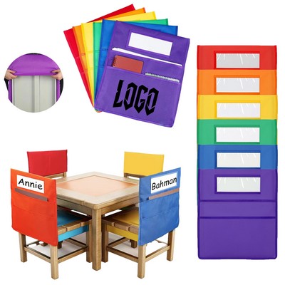 Classroom Student Chair Pockets Organizer