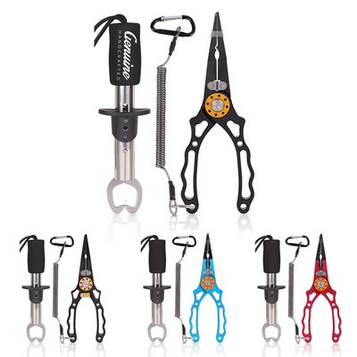 Alloy Fishing Pliers & Hook Set