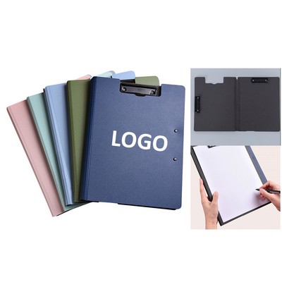 Double-Clip Folder Writing Clipboard