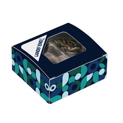 The Petite Pretzel Box - Milk Chocolate Pretzels with White Chocolate Drizzle