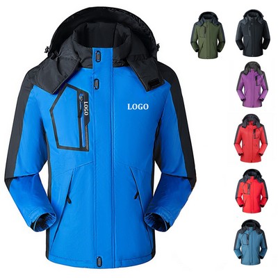 Waterproof Warm Snow Fleece Lining Coat