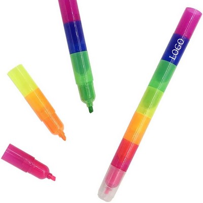 Creative 6 and 1 Highlighting Pens Markers