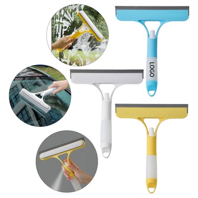 3-in-1 Glass Scraper With Spray Bottle