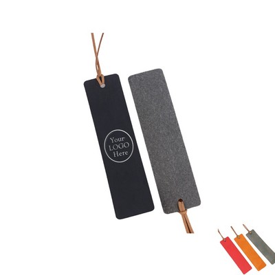 Personalied PU Leather Bookmark