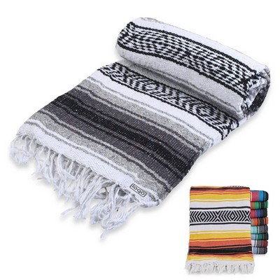 Cotton Home Serape Blanket