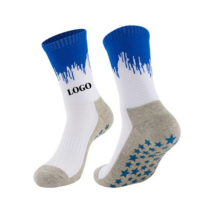 Basketball Crew Print Socks