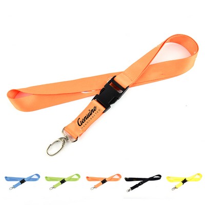 Polyester Lanyard with Lobster Claw and Bottle Opener