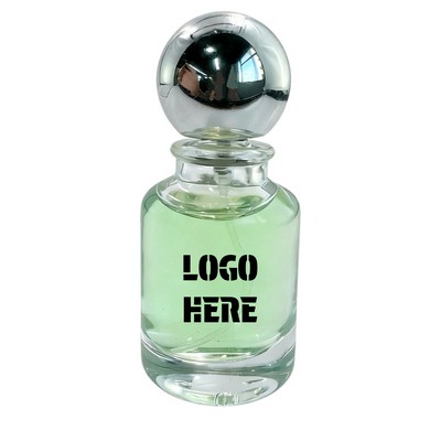 Round Glass Perfume Bottle with Ball Cap