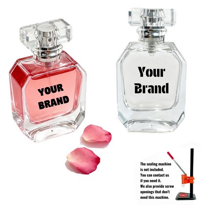 1.7 oz Hexagonal Glass Spray Bottle