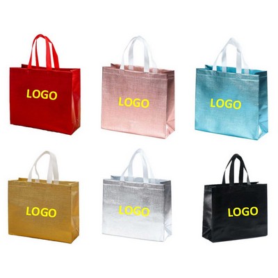 Laser Non-Woven Fabric Bag W/ Handle