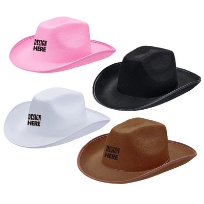 Western Suede Cowboy Hat