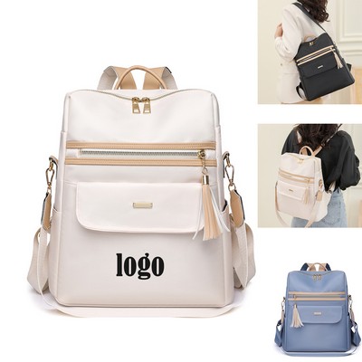 Womens Versatile Oxford Backpack