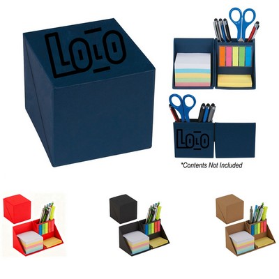 Cube Desk Organizer with Sticky Notes