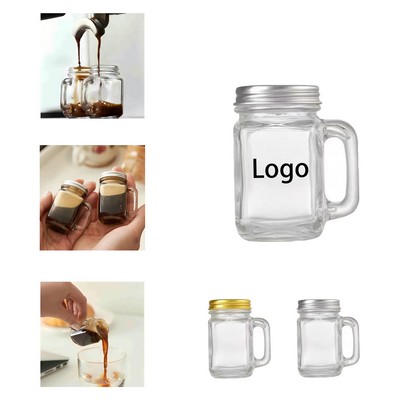 1.35 Oz Glass Mini mason Jar With Lid