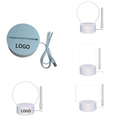 Acrylic Led Handwriting Pad Night Light