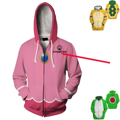 Zip-Up Hooded Sweatshirts