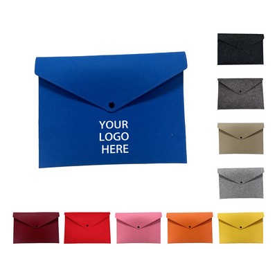 Felt Computer Protection File Bag