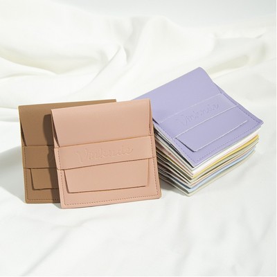 2.8" PU Leatherette Jewelry Pouch Mini Envelope Bag Packaging Pouch Jewelry Gift Bag