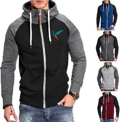Men's Casual Zipper Sweatshirt