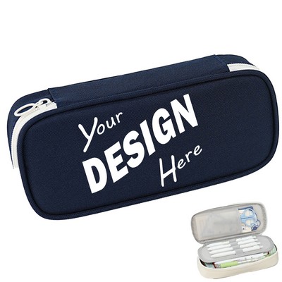 Roomy and Refined Oxford Cloth Pen Organizer