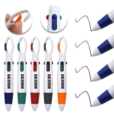 4 Color Work Ballpoint Pen