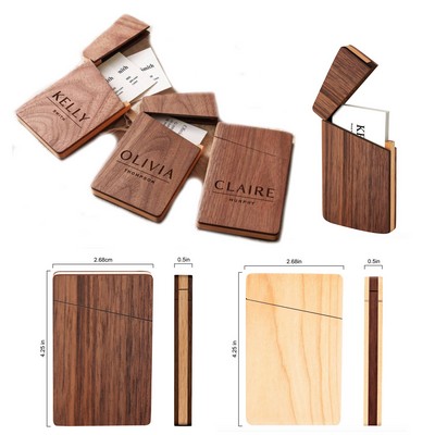 Wooden Card Case