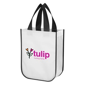 Lola Laminated Non-Woven Shopper Tote Bag