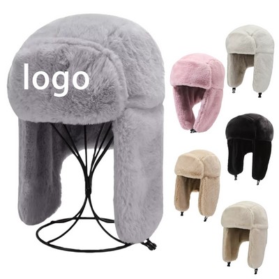 Cozy Winter Faux Fur Trapper Hat
