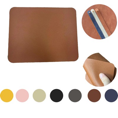 Pu Leather Mouse Pad With Bandage