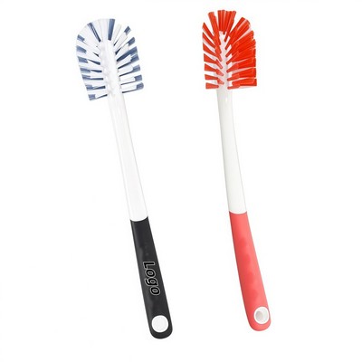 Three Piece Silicone Bottle Brush Set with Long Handle and Hang Loop