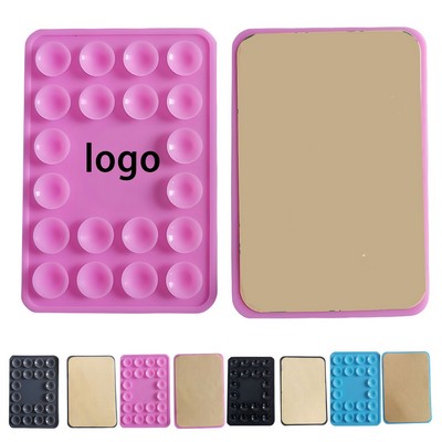 Silicone Suction Grip Phone Mount With Strong Cups