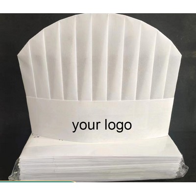 Disposable Non-Woven Dome Chef Hat for Kids