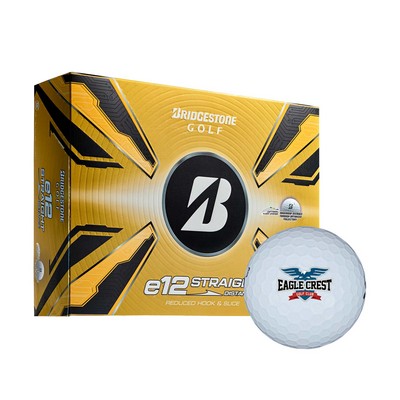 Bridgestone E12 Straight Golf Balls - 12 Pack