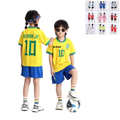 Youth Soccer Jersey Kit
