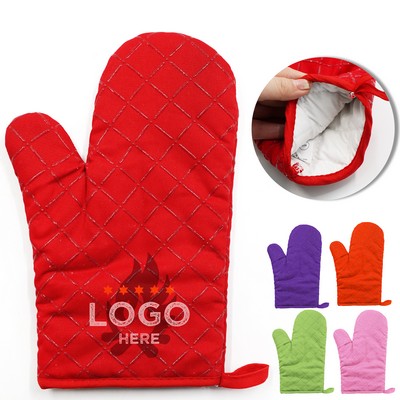 Silicone Cotton Oven Mitt