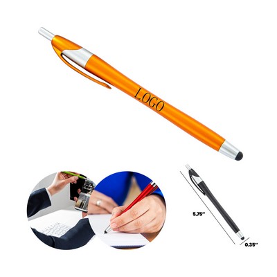 Dual-Function Touch Tip Ball Pen