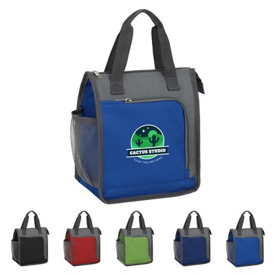 Two Tone Lunch Cooler Bag