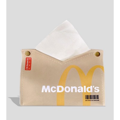 High-End Aesthetic Tissue Box INS Style Home Living Room Desktop Creative Napkin Dispenser